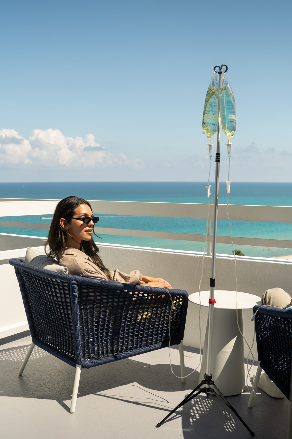 An oceanside NutriDrip experience in Miami